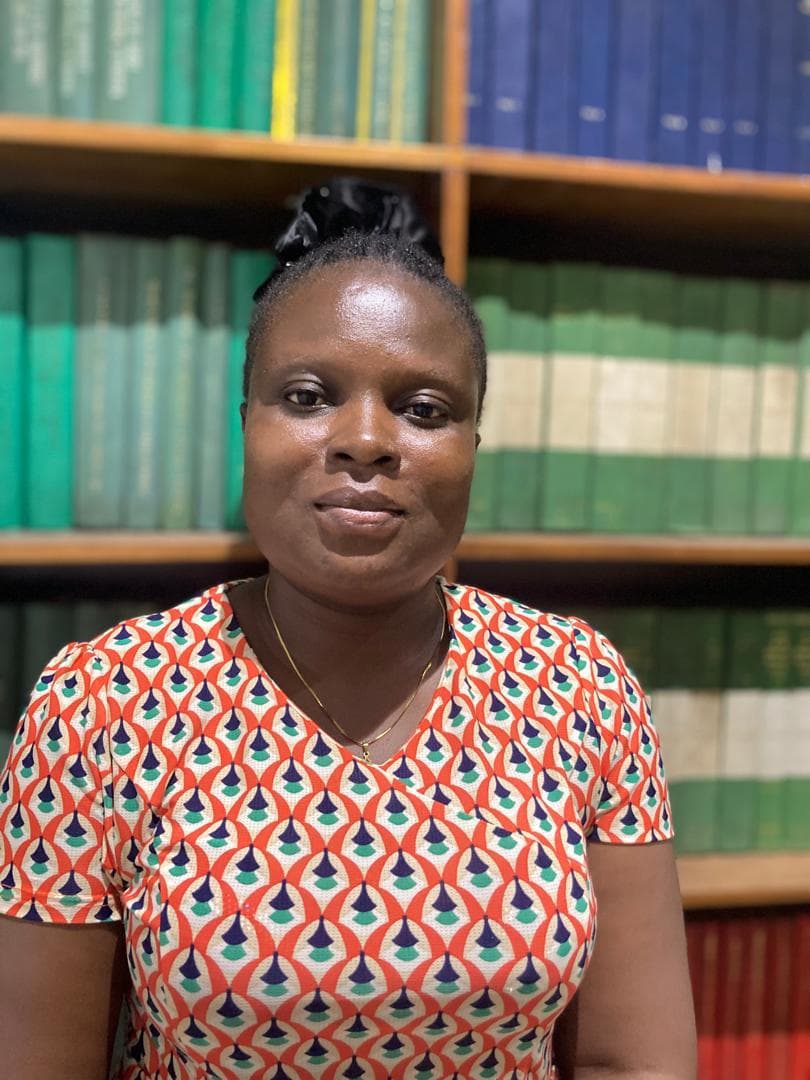 Portrait of Ms. Oluwaseun Deborah Daniel, Executive Assistant to Managing Partners at Sola Ajijola & Co.